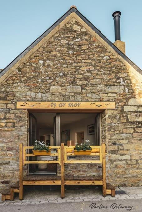 Ty Ar Mor Maison De La Mer, A 40 M De La Plage Saint-Michel-en-Grève Zewnętrze zdjęcie