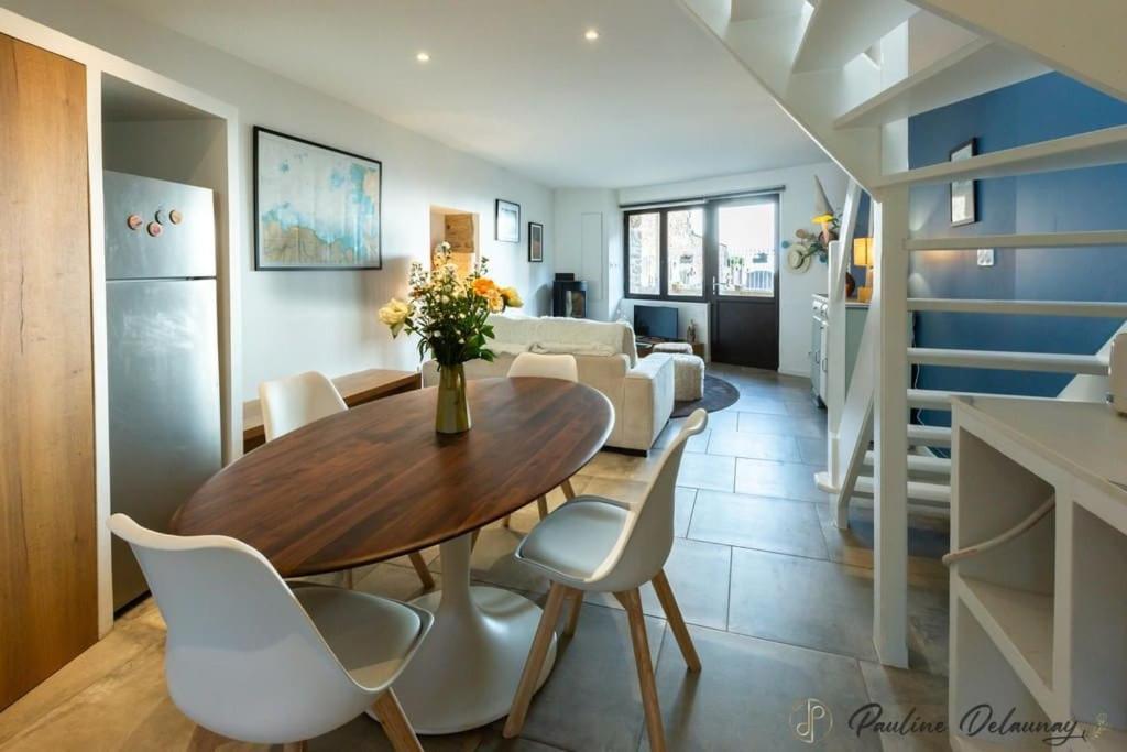 Ty Ar Mor Maison De La Mer, A 40 M De La Plage Saint-Michel-en-Grève Zewnętrze zdjęcie
