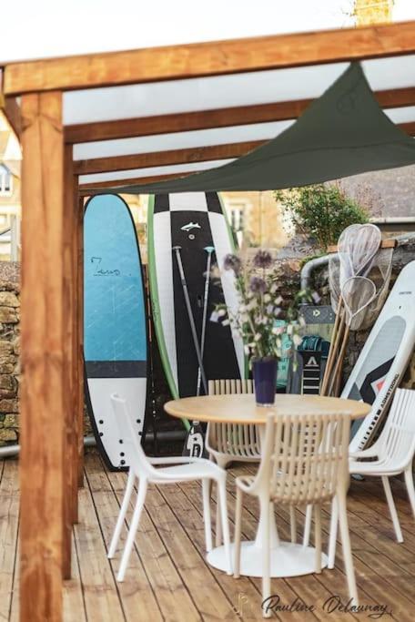 Ty Ar Mor Maison De La Mer, A 40 M De La Plage Saint-Michel-en-Grève Zewnętrze zdjęcie