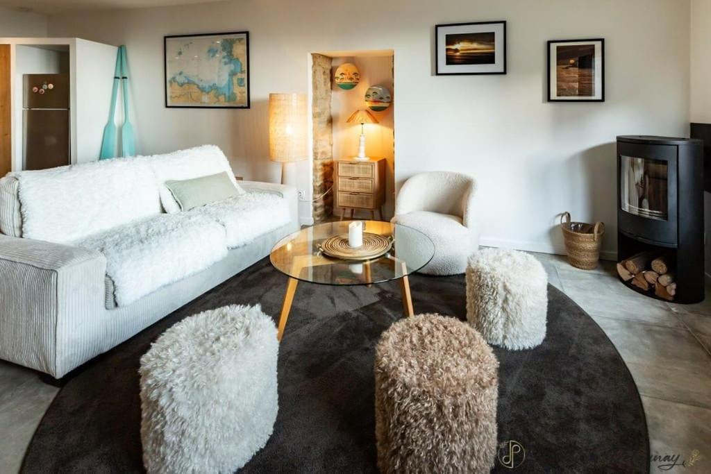 Ty Ar Mor Maison De La Mer, A 40 M De La Plage Saint-Michel-en-Grève Zewnętrze zdjęcie