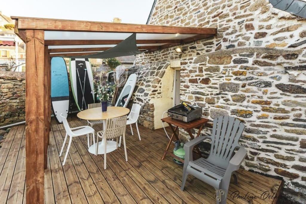Ty Ar Mor Maison De La Mer, A 40 M De La Plage Saint-Michel-en-Grève Zewnętrze zdjęcie